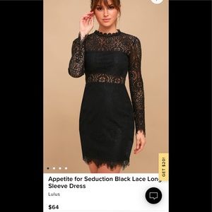 LULU’s Black Dress